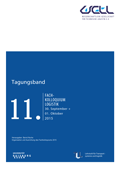Cover Tagungsband  11. WGTL-Fachkolloquium 2015 in Duisburg