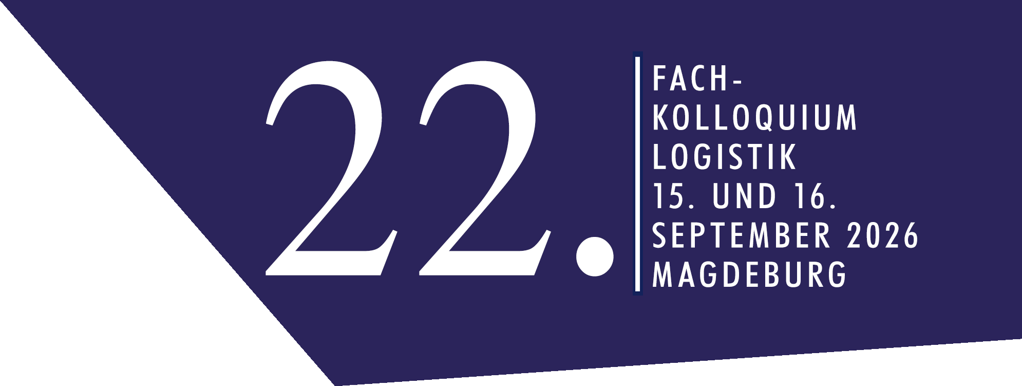 Eckelement zur Veranstaltung